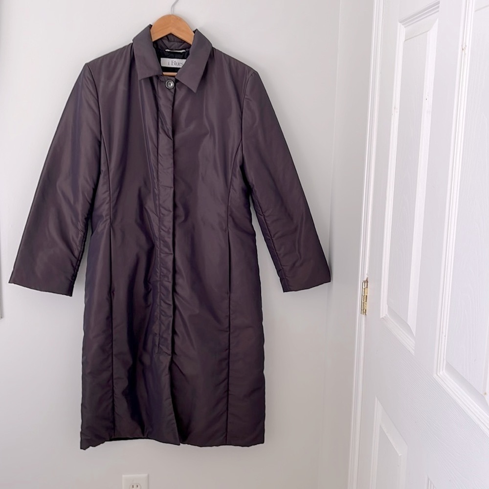 MaxMara iBlues Purple Lightweight Puffer Coat IT 42, US 8
